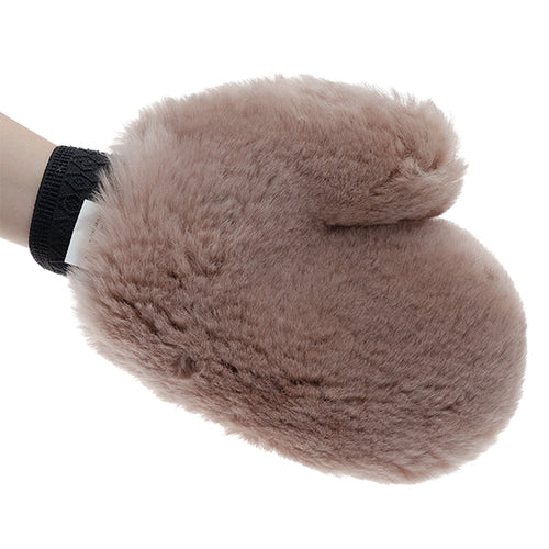 機能も品質も拘った天然羊毛ミットラグジュアリー ソフト ピュア lambskin ウォッシュミット 洗車傷防止 手洗い アイルランド産 天然羊毛100% Autobrite Direct