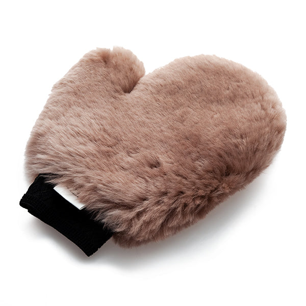 機能も品質も拘った天然羊毛ミットラグジュアリー ソフト ピュア lambskin ウォッシュミット 洗車傷防止 手洗い アイルランド産 天然羊毛100% Autobrite Direct